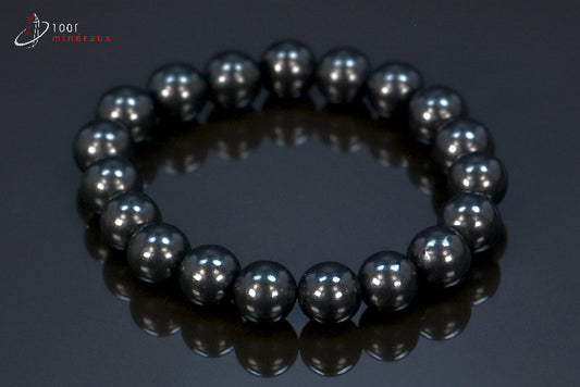 Bracelet en perles de shungite
