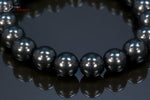 Bracelet minéraux Shungite 18 cm / Perles 10mm / 22g / BK623 - Vignette | 1001 minéraux