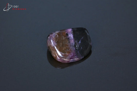 Minéral poli de charoïte violette de Russie