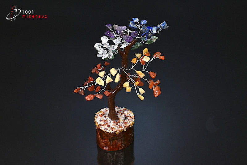 Arbre de vie en pierres variées