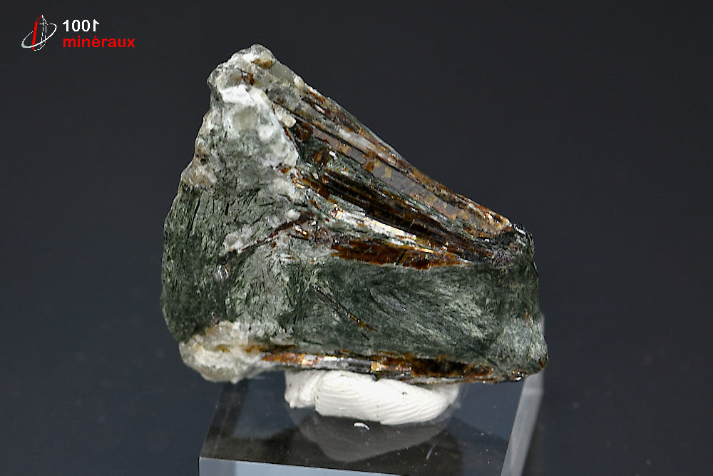 Minéral cristallisé d'astrophyllite de Russie