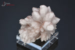 Quartz rosé cristallisé - Maroc - minéraux à cristaux 4,1 cm / 26g / BK855 - Vignette | 1001 minéraux
