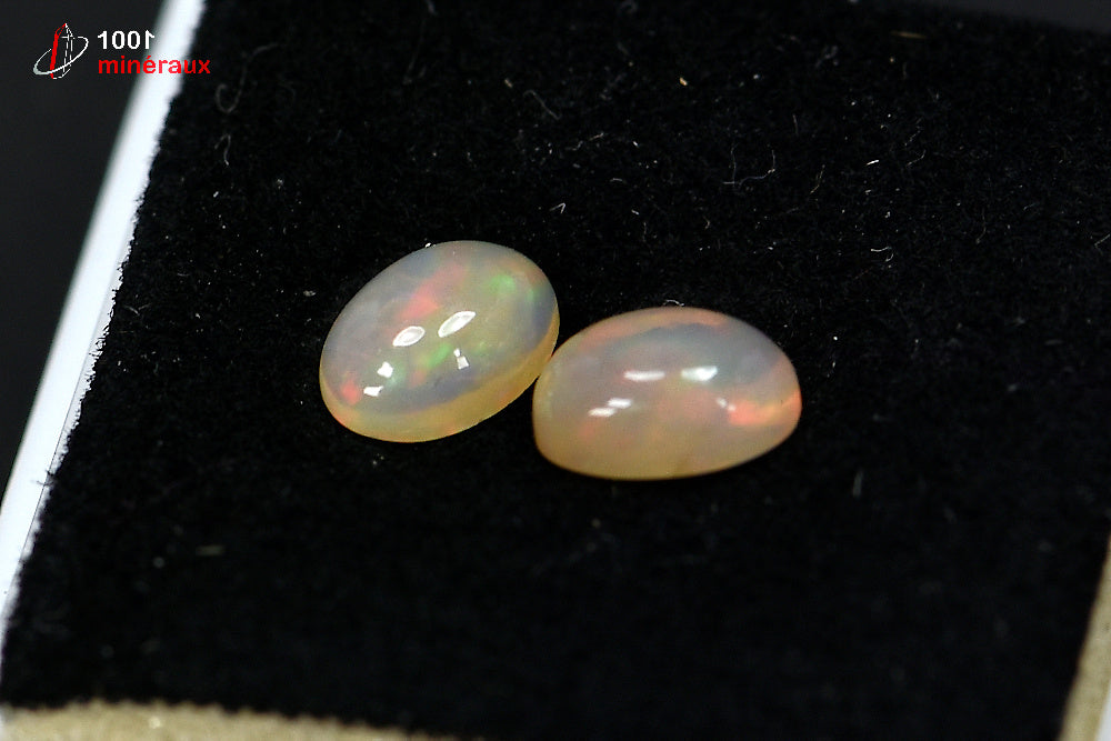 Minéral poli d'opale noble d'Australie