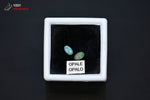2 Opales nobles polies - Australie - Minéraux polis 0,4 cm / 0,08 g / BK911 - Vignette | 1001 minéraux