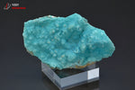 Hémimorphite bleue - R.D. Congo - minéraux à cristaux 6,2 cm / 35g / BK949 - Vignette | 1001 minéraux