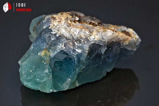 Fluorine bleu-vert cristallisée d'Allemagne