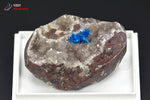 Cavansite sur Heulandite - Inde - minéraux à cristaux 5 cm / 49g / BK959 - Vignette | 1001 minéraux