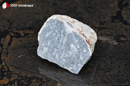Angélite du Pérou - Spécimen brut bleu-gris caractéristique - 69 g - BL104
