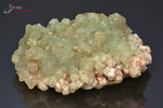 Prehnite cristallisée - Maroc - minéraux à cristaux 8,5 cm / 123g / BL15 - Vignette | 1001 minéraux