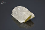 Tourmaline verte sur Quartz - Brésil - minéraux à cristaux 3,3 cm / 17g / BL443 - Vignette | 1001 minéraux