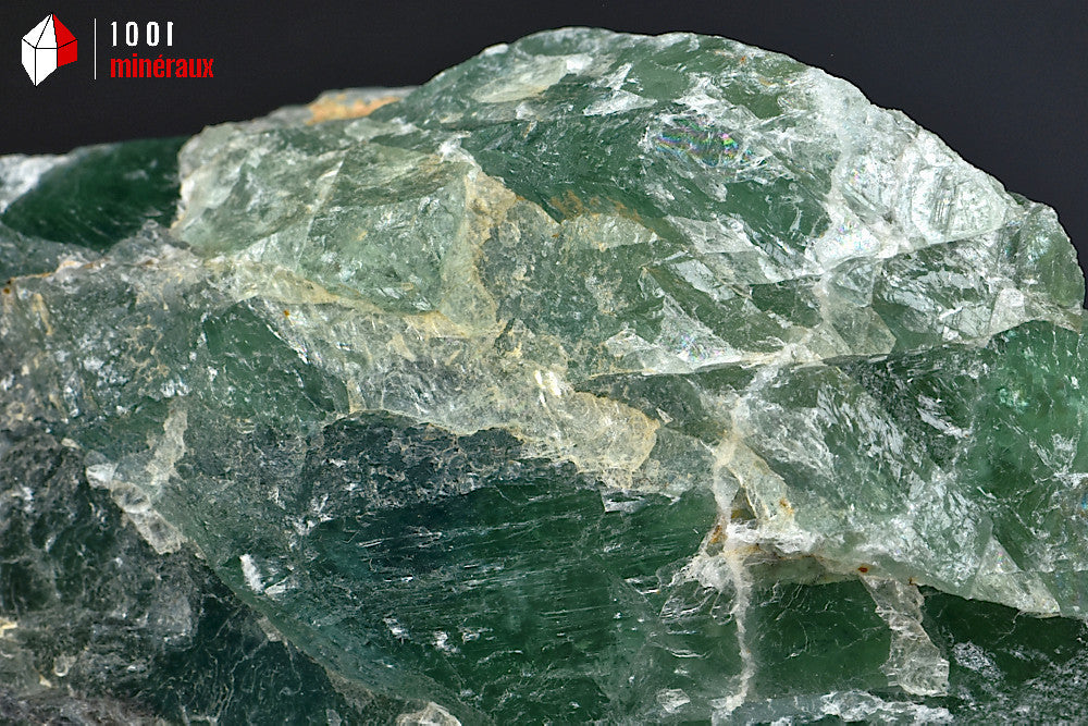 Minéral brut de fluorine verte de Chine