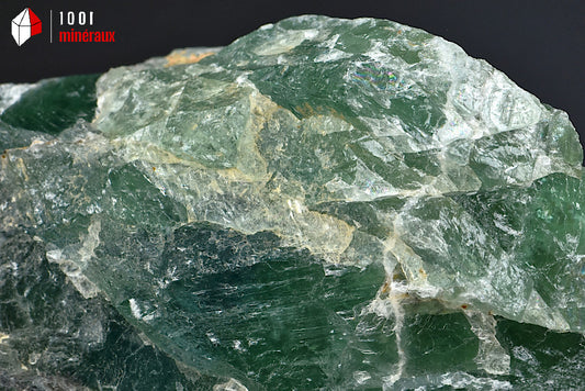 Minéral brut de fluorine verte de Chine