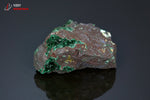 Brochantite - Maroc - Minéraux à cristaux 5,3 cm / 87g / BL680 - Vignette | 1001 minéraux