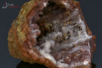 Géode de Calcédoine rouge - Maroc - minéraux à cristaux 4 cm / 33g / BL737 - Vignette | 1001 minéraux