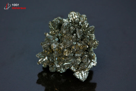 Minéral cristallisé de marcassite de France