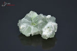 Prehnite cristallisée - Maroc - Minéraux à cristaux 3,3 cm / 13g / BL8 - Vignette | 1001 minéraux