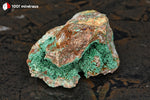 Malachite du Maroc (cavité cristallisation botryoïdale) - 103 g / BL91 - Vignette | 1001 minéraux