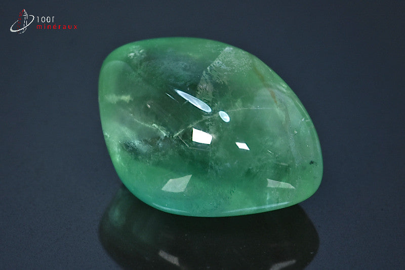 Minéral poli de fluorine verte de Chine