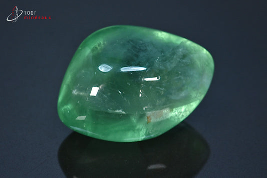 Minéral poli de fluorine verte de Chine