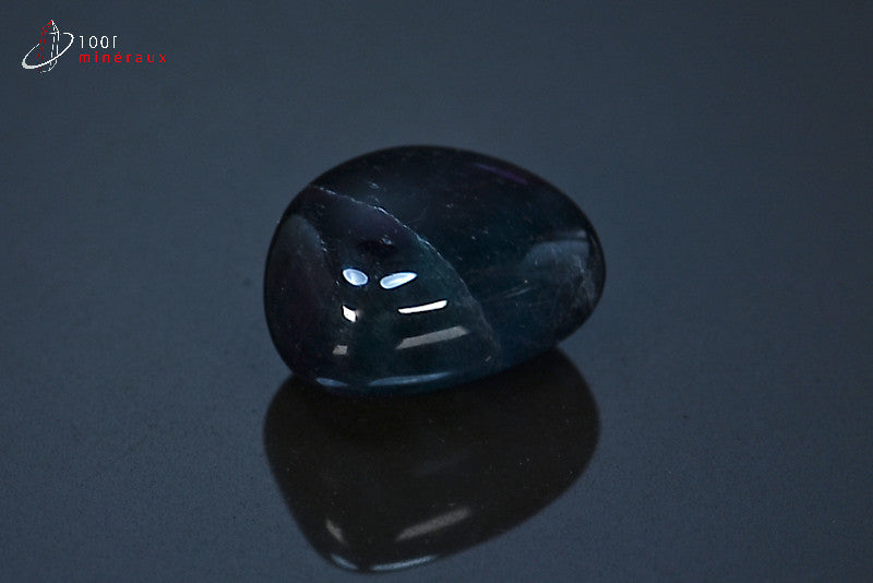 Minéral poli de fluorine verte de Chine