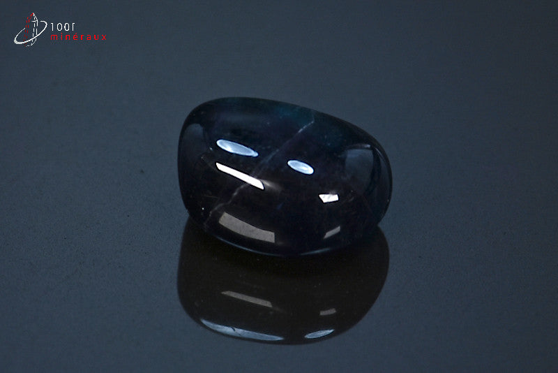 Minéral poli de fluorine verte de Chine