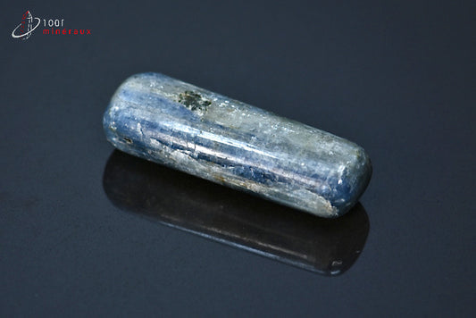 Minéral poli de Cyanite bleue du Brésil