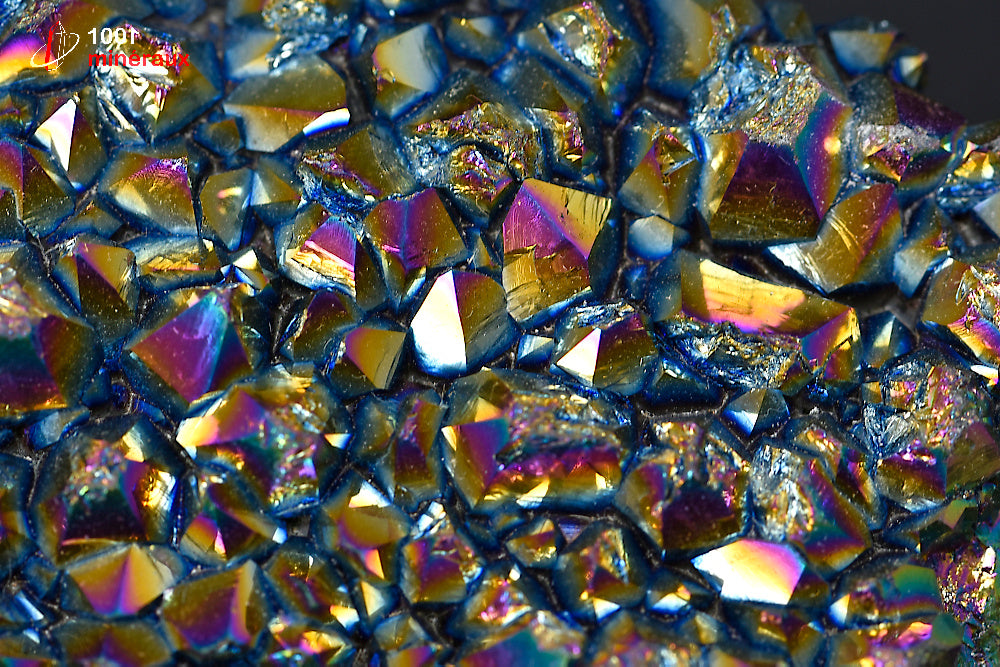 Minéral cristallisé de quartz titane des Etats-Unis