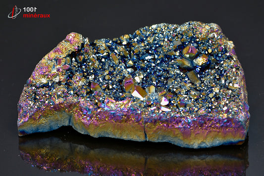 Minéral cristallisé de quartz titane des Etats-Unis