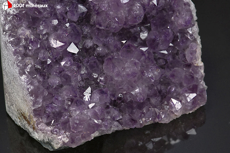 Druse d'Améthyste du Brésil de 1,97 kg