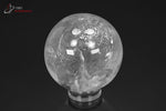 Sphère polie de Cristal de roche - Brésil - Sphères polies 7 cm / 527g / BM494 - Vignette | 1001 minéraux
