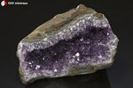 Druse d'Améthyste en Géode d'Uruguay - minéraux à cristaux  13,1 cm / 976g / BM525 - Vignette | 1001 minéraux