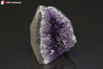 Druse d'Améthyste en Géode d'Uruguay - minéraux à cristaux  9,2 cm / 679g / BM528 - Vignette | 1001 minéraux