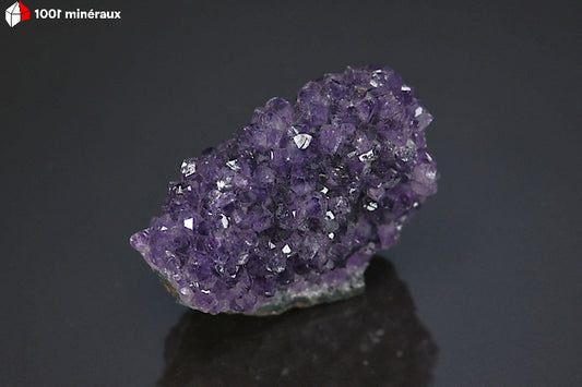 Minéral crisallisé d'une Améthyste Ananas d'Uruguay