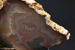 Grande tranche d'Agate naturelle - Brésil - minéraux bruts 14,6 cm / 268g / BM554 - Vignette | 1001 minéraux