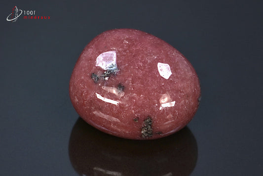 Minéral poli de rhodonite rose des Etats-Unis