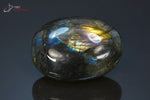 Galet poli de Labradorite - Madagascar - minéraux polis 5,7 cm / 90g / BM654 - Vignette | 1001 minéraux