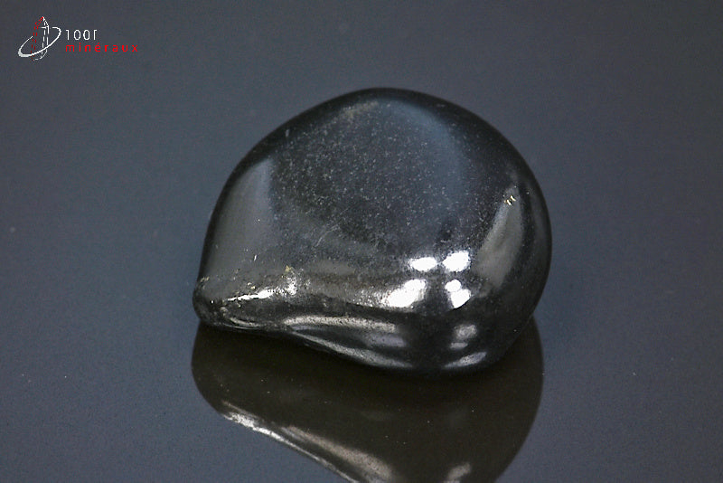 Minéral poli de shungite de Russie