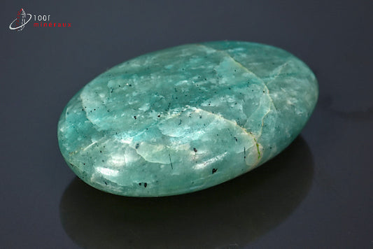 Minéral d'amazonite turquoise polie du Brésil