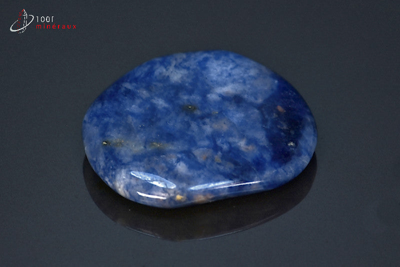 Minéral poli de sodalite bleue de Namibie