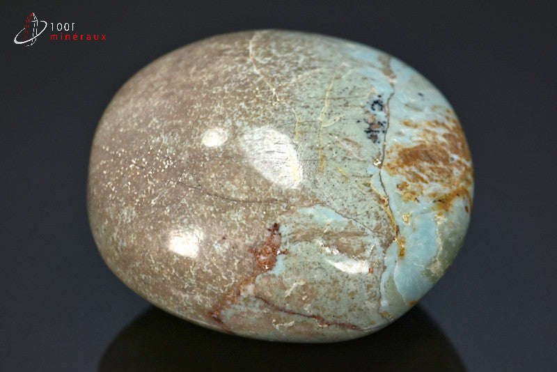 Minéral poli de turquoise de Madagascar