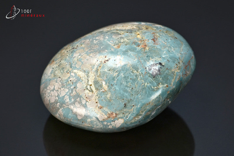 Minéral poli de turquoise de Madagascar