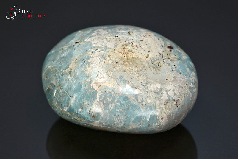 Minéral poli de turquoise de Madagascar