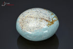 Turquoise polie en galet - Madagascar - minéraux polis 5,3 cm / 100g / BM916 - Vignette | 1001 minéraux