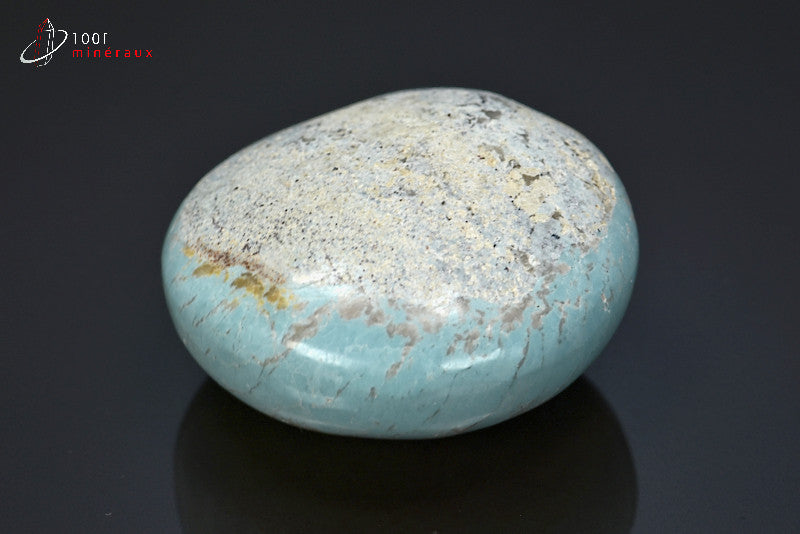 Minéral poli de turquoise de Madagascar