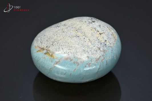 Minéral poli de turquoise de Madagascar