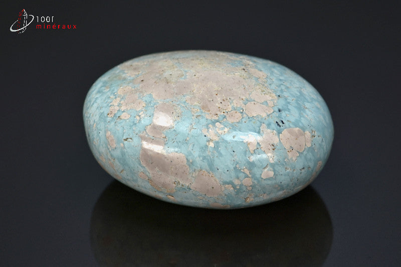 Minéral poli de turquoise de Madagascar