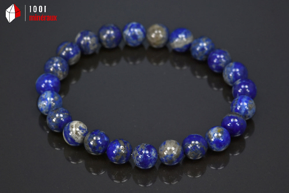 Bracelet minéral en Lapis-lazuli