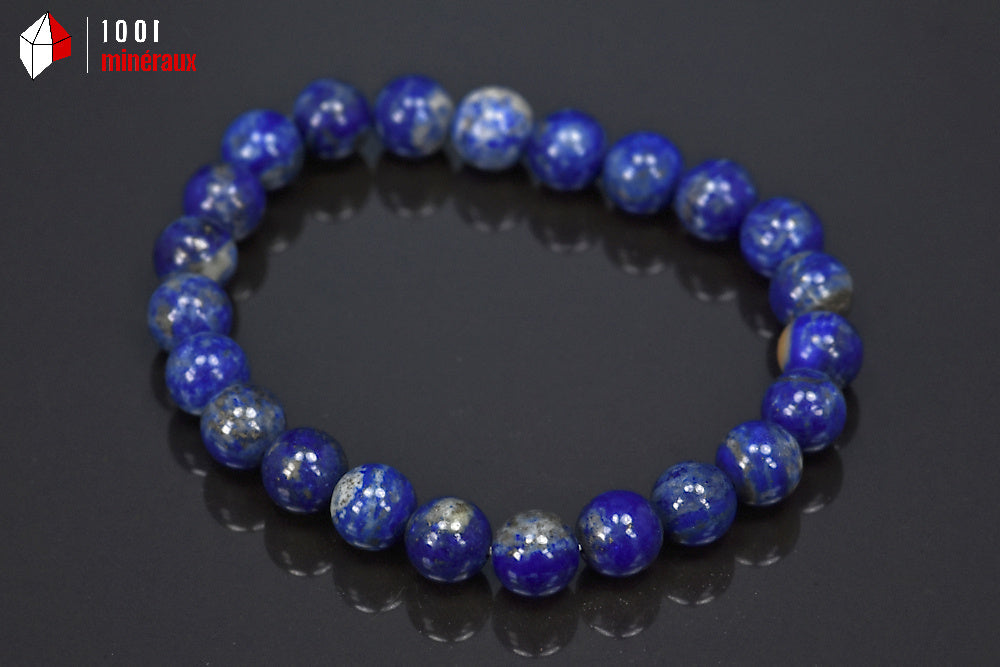 Bracelet minéral en Lapis-lazuli