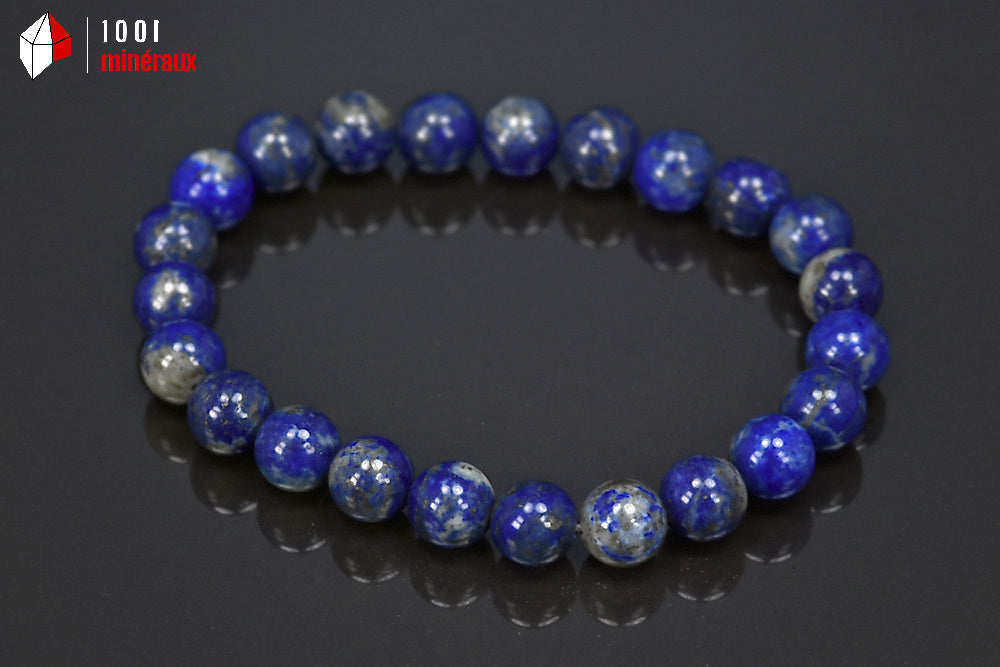 Bracelet minéral en Lapis-lazuli