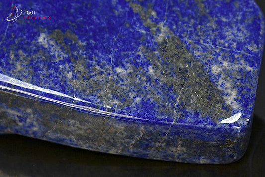Minéral poli de lapis-lazuli en forme libre d'Afghanistan